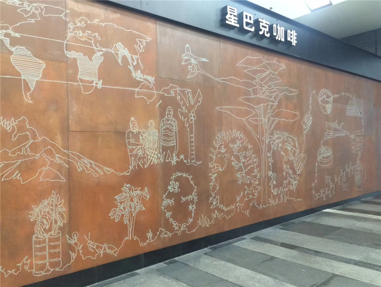奉化耐候钢幕墙